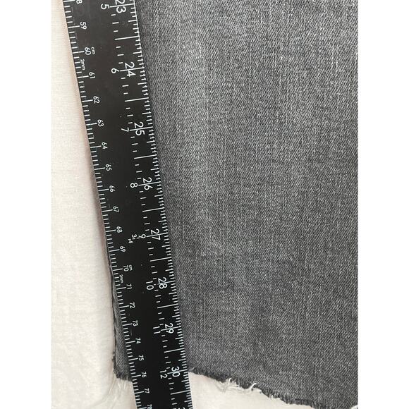 Democracy Flex-ellent floral embroidered black jeans, size 8 - Picture 8 of 11